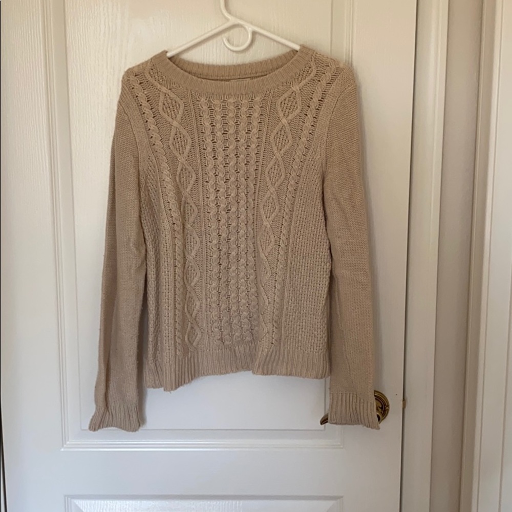 J crew Tan Sweater
